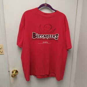 Tampa Bay Buccaneers Publix T-Shirt Adult Extra Large XL Red NFL NFC Promo
